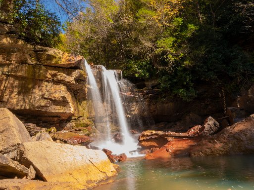 Douglas Falls, Tucker County