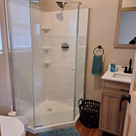 shower area